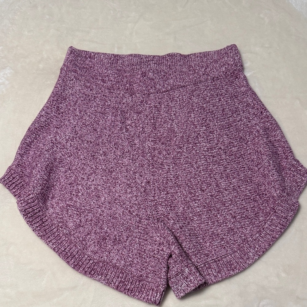 Free People Cruising knit shorts